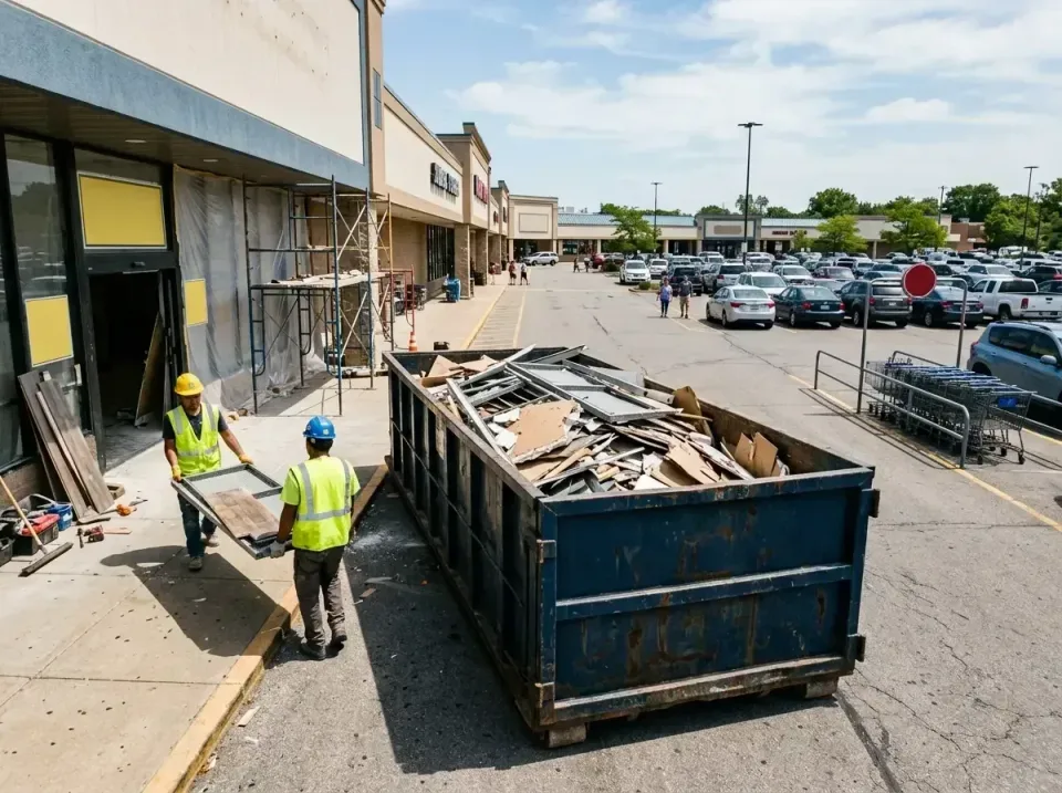 retail-store-renovation-debris-003 — frequently asked questions, Roll-off Dumpster Rentals in Hoffman Estates, IL